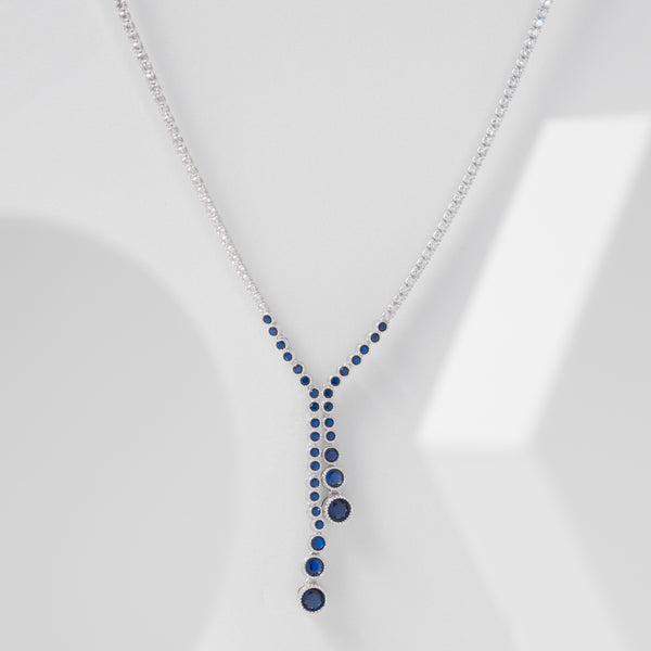 Sapphire Glow necklace