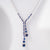 Sapphire Glow necklace