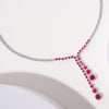 Ruby Glow Necklace