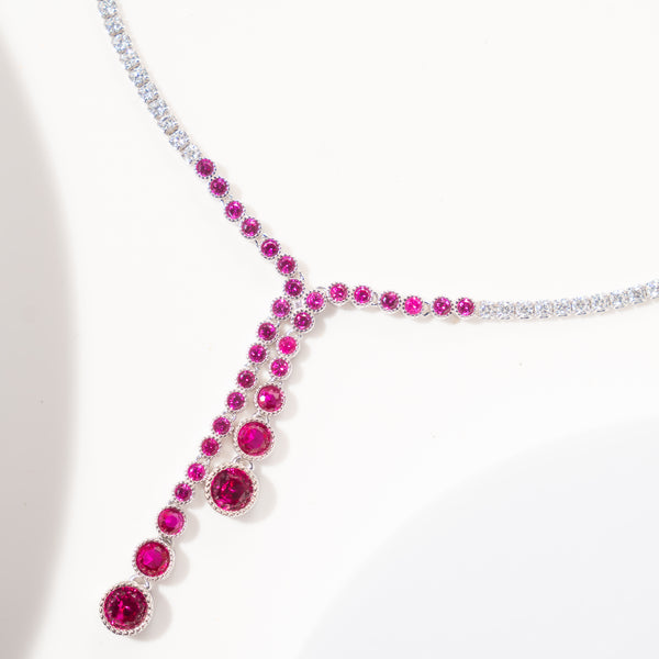 Ruby Glow Necklace