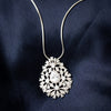 Diamond Petal Pendant