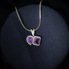 Amethyst Heart & Soul set