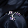 Amethyst Heart & Soul set