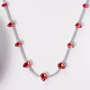 Tennis Ruby Necklace