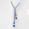 Sapphire Glow necklace
