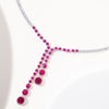 Ruby Glow Necklace