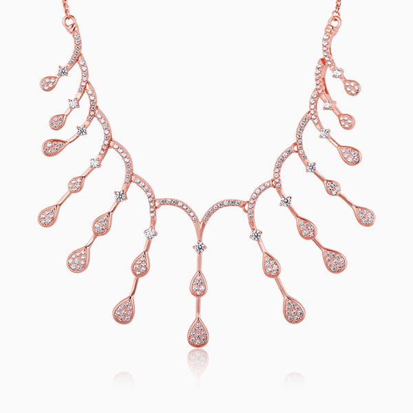 Rose Gold Celebration Necklace